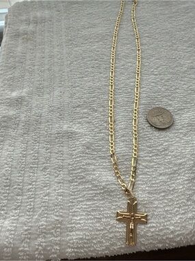 Necklace 10k pendent 14k